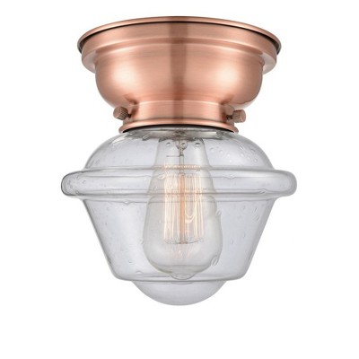 Oxford - 1 Light Flush Mount In Traditional Style-7.15 Inches Tall and 7.5 Inches Wide