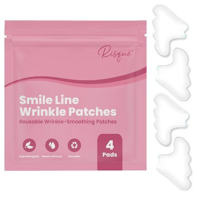 Risque Chest, Neck, Forehead & Smile Line Wrinkle Pads for Wrinkle Reduction & Anti-Aging, Wrinkle Pads for Women, Mask for Tightening & Firming