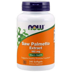 Saw Palmetto Extract 160 mg by Now Foods  -  240 Softgel - 1 of 2