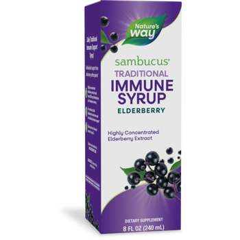 Nature's Way Sambucus Elderberry Traditional Immune Syrup - 8 fl oz