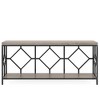 Resenkos Entryway Table, Console Sofa Table,2-Tier Console Table, 71" Extra Long Sofa Table with Open Storage Shelf,Rustic - 2 of 3