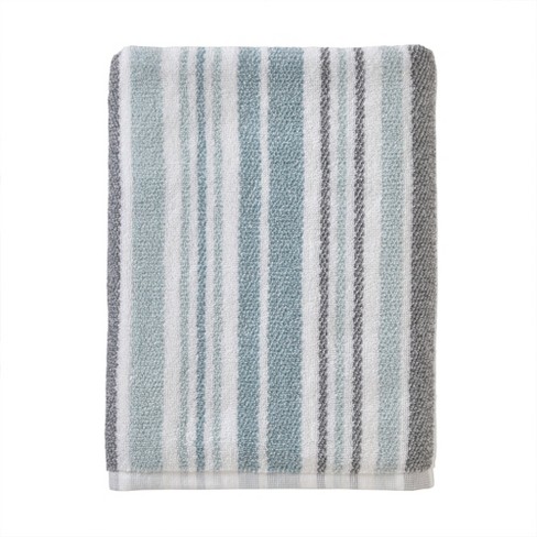 Striped bath best sale towels target