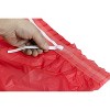 Crown Display 6 pack Disposable Plastic Tableskirts - 29" x 14 Ft ruffled Table Skirt with Adhesive Strip - 6 Count - 4 of 4