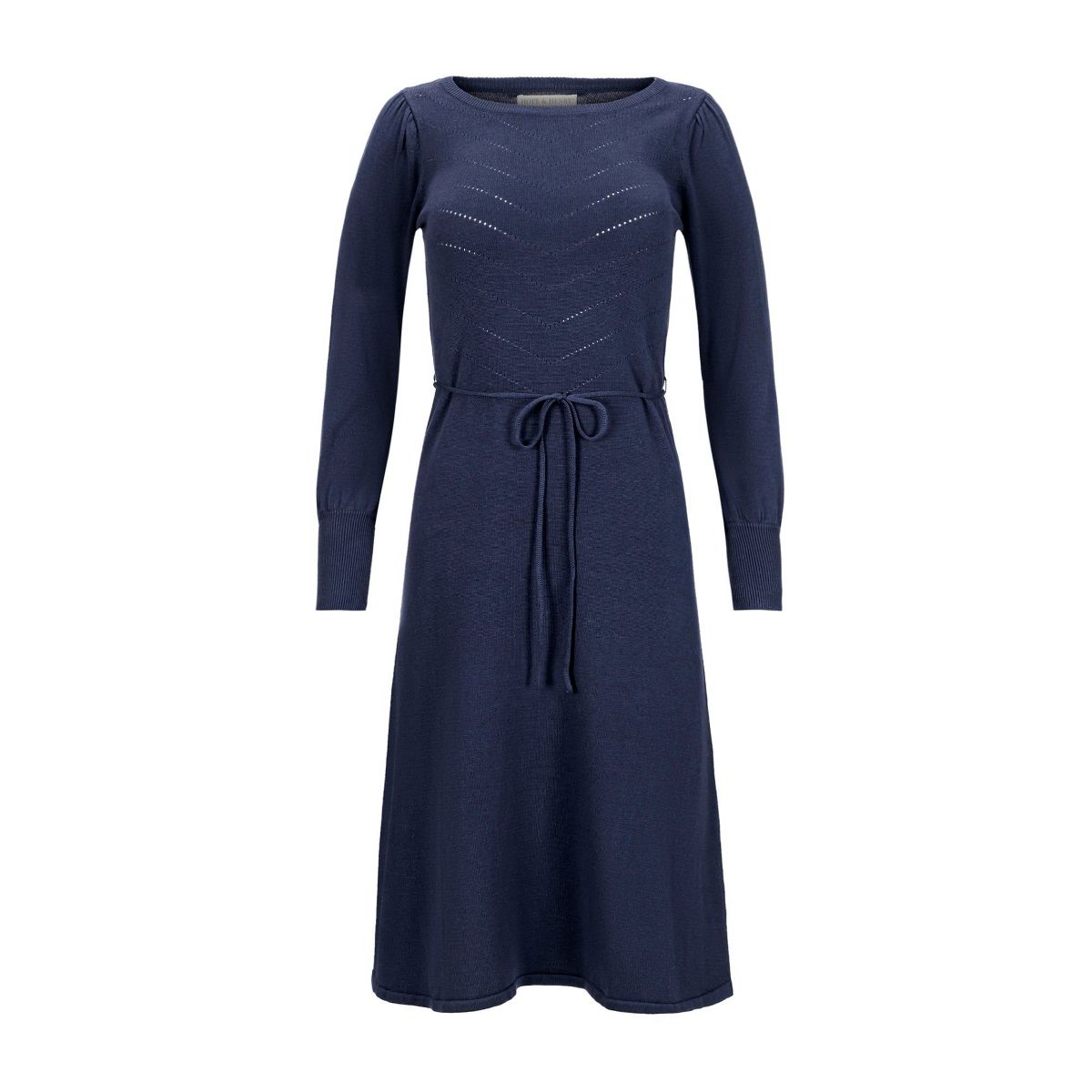 Hope & Henry Women's Bellow Sleeve Pointelle Sweater Dress - thumbnail 5