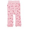 RuffleButts Baby Girls Patterned Footless Ruffle Tights - 2 of 4