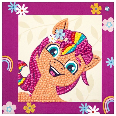 DIAMOND DOTZ Quick DOTZ My Little Pony Sunny Starscout Diamond Art Painting Kit 5.1" X 5.1"