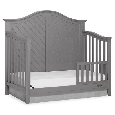 Ella Storm Grey 5-in-1 Convertible Full Size Crib