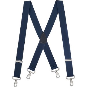 Suspender Store Men’s 1.5" Trigger Snap X-Back Suspenders - 1 of 4