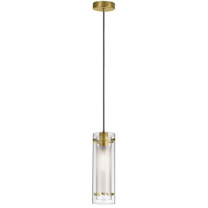 Dainolite Pasha 1 - Light Pendant in  Aged Brass - 1 of 3