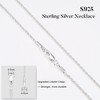 Turandoss Silver Chain Necklace for Women men, 1.35mm Twisted Rope Silver Chain Shiny Sturdy Hypoallergenic, Dainty Jewelry for Women Men, 16-24 In - 4 of 4