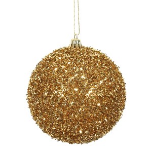 Vickerman Tinsel Ball Ornament - 1 of 3