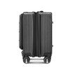 Vynxaria 18" Front Open Carry On Luggage Laptop Interlayer TSA Lock Lightweight PC Hard Shell with Spinner Wheels - 4 of 4
