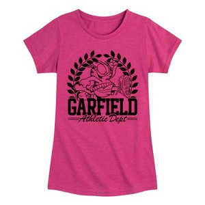 Girls' - Garfield - Athletic Dept Fitted Short Sleeve Graphic T-Shirt - 1 of 4