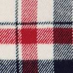 red collegiate plaid