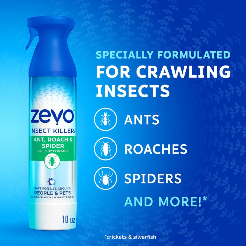 Zevo Ant Roach &#38; Spider Crawling Insect Spray - 10oz, 5 of 11