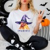 Simply Sage Market Chick Or Treat Watercolor Distressed Garment Dyed Tee - 2 of 4