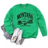 Simply Sage Market Women's Graphic Sweatshirt  Montana Forest Scene - 3 of 4