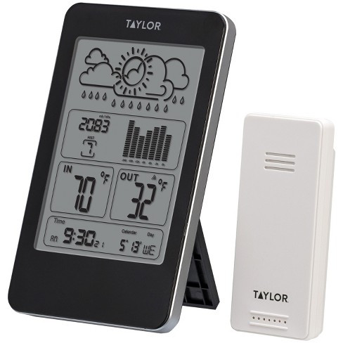 Taylor® Precision Products Indoor/outdoor Digital Thermometer With  Barometer And Timer : Target