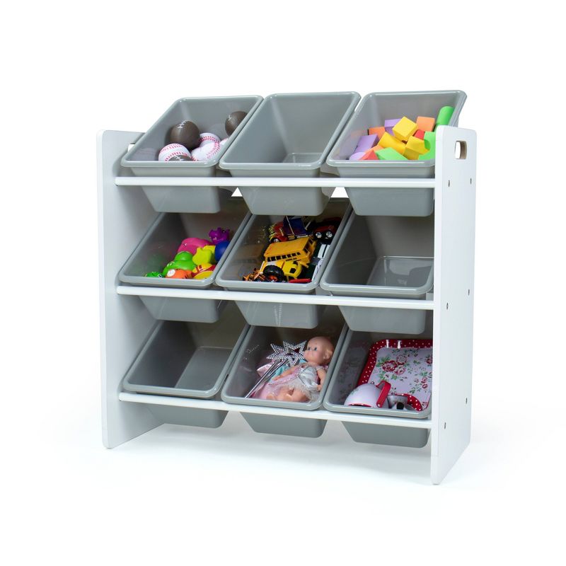 Kids' Toy Storage Organizer with 9 Storage Bins - Humble Crew, 4 of 11