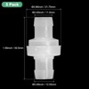 Unique Bargains Plastic Ozone Resistance Durable Multipurpose Use Check Valve Clear - 3 of 4