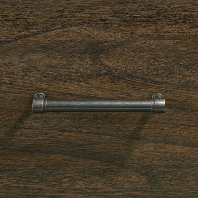 Walnut Rustic 5-Drawer Chest with Felt Lined Drawer