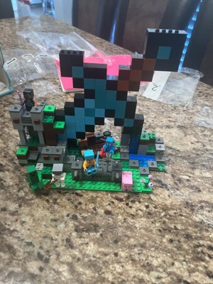 Buy LEGO Minecraft The Sword Outpost Toy with Mobs 21244 | LEGO | Argos