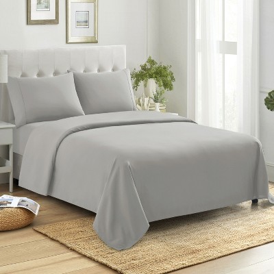 Photo 1 of 4 Piece 100% Cotton 400 Thread Count Sheet Set by Sweet Home Collection™