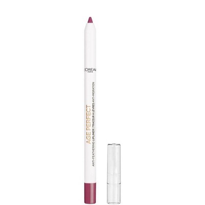 L'Oreal Paris Age Perfect Makeup Anti-Feathering Lip Liner - Bold Orchid - 0.04oz
