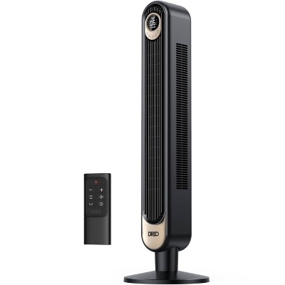Dreo 42" Cruiser Pro T1 Bladeless Remote Tower Fan Black: Quiet 42 Inch Standing Floor Fan, Oscillating, Bedroom Use