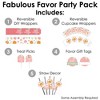 Big Dot of Happiness Girl Little Pumpkin - Fall Birthday Party or Baby Shower Favors and Cupcake Kit - Fabulous Favor Party Pack - 100 Pieces - 2 of 4