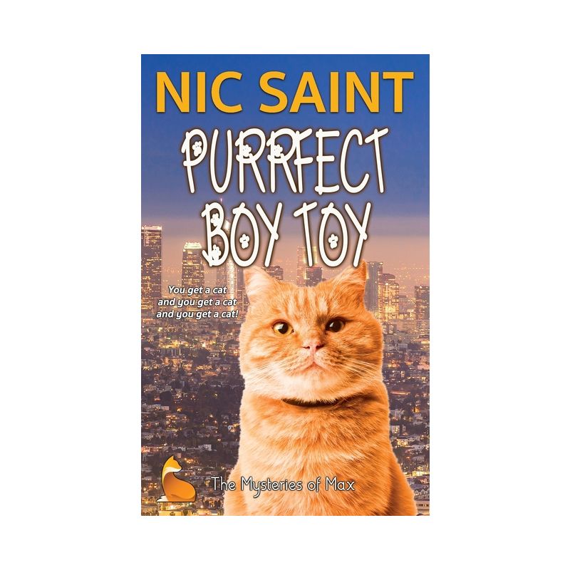 Purrfect Boy Toy - (Mysteries of Max) by  Nic Saint (Paperback), 1 of 2
