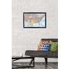 Trends International USA Map 2023 Framed Wall Poster Prints - 2 of 4