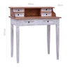 vidaXL Writing Desk with Drawers Computer Desk for Office Solid Reclaimed Wood - 4 of 4