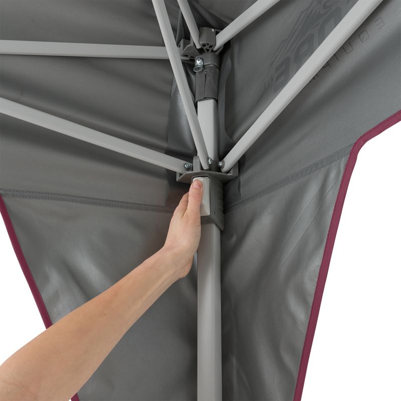 CORE Instant Canopy 10 x 10 Foot Outdoor Pop Up Shade Canopy Shelter Tent, Gray, 3 of 7