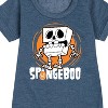 - SpongeBob SquarePants - Spongeboo Graphic Short Sleeve Fleece Dress - 2 of 4