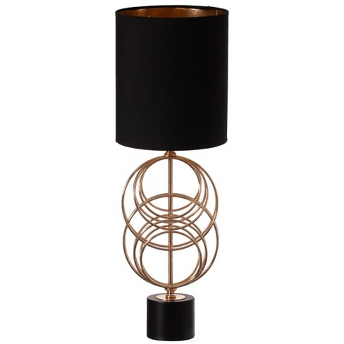 Designer Table Lamp, 26 Inch Decorative Metal Table Lamp With Gold ...