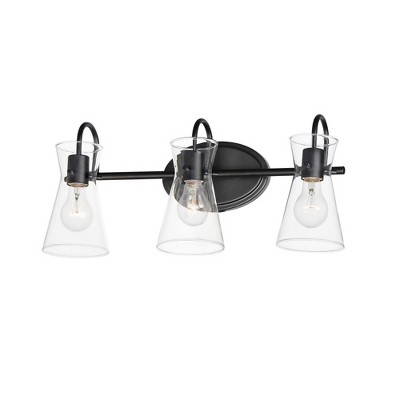 Maxim Lighting Ava 3 - Light Vanity in  Black