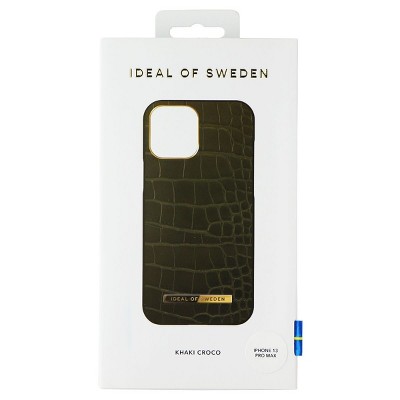 iDeal of Sweden Atelier Case for iPhone 13 Pro Max - Khaki Croco