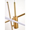 Elegant Lighting Sonya 3 Light Gold Pendant - 4 of 4