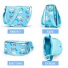 Girls Cute Pinapple Crossbody Purse Messenger Shoulder Bags with Adjustable Straps For Kids - 2 of 4