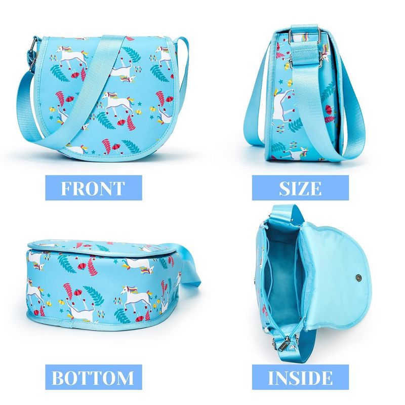 Girls Cute Pinapple Crossbody Purse Messenger Shoulder Bags with Adjustable Straps For Kids, 2 of 6