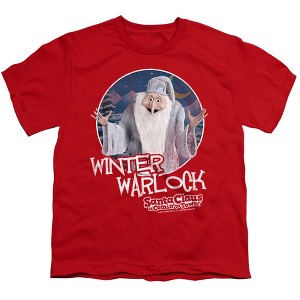 Boys' Santa Claus Is Comin To Town Winter Warlock T-Shirt - 1 of 4