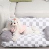 Boersma Eco-Friendly Orthopedic Pet Couch Bed-Calming Cozy Dog Sofa with Non-Slip Base, Supportive Cushion for Dogs & Cats - 2 of 4