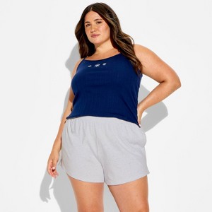 Women's Campus Mid-Rise Pull-On Shorts - Wild Fable™ - 1 of 3