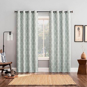 BrylaneHome Sun Zero Tollan 100% Blackout Panel - 1 of 3