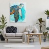 Stupell Industries Bold Aquatic Sea Turtle Pebbled Collage Patterns Canvas Wall Art - 2 of 4