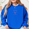 Simply Sage Market Embroidered Texas Bluebonnet Flower Sweatshirt - 3 of 4