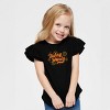 The Juniper Shop SmileyWorld Sunny Honey Flutter Sleeve Tee - 2 of 4
