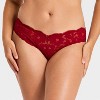Women's Lace V-Waist Bikini Underwear - Auden™ - 4 of 4