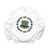 Simply Sage Market Women's Graphic Sweatshirt Happy Go Lucky Hat - 2 of 4